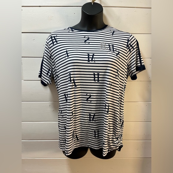 RABE - T-shirt rayé avec détails en strass - Taille 18 (CAN) - Picture 1 of 10